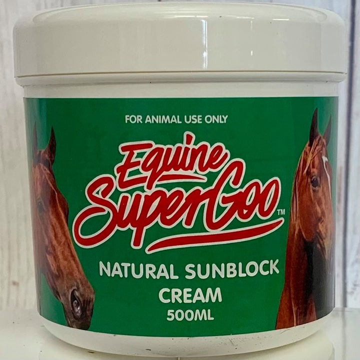 Equine Super Goo Natural Sunblock Cream